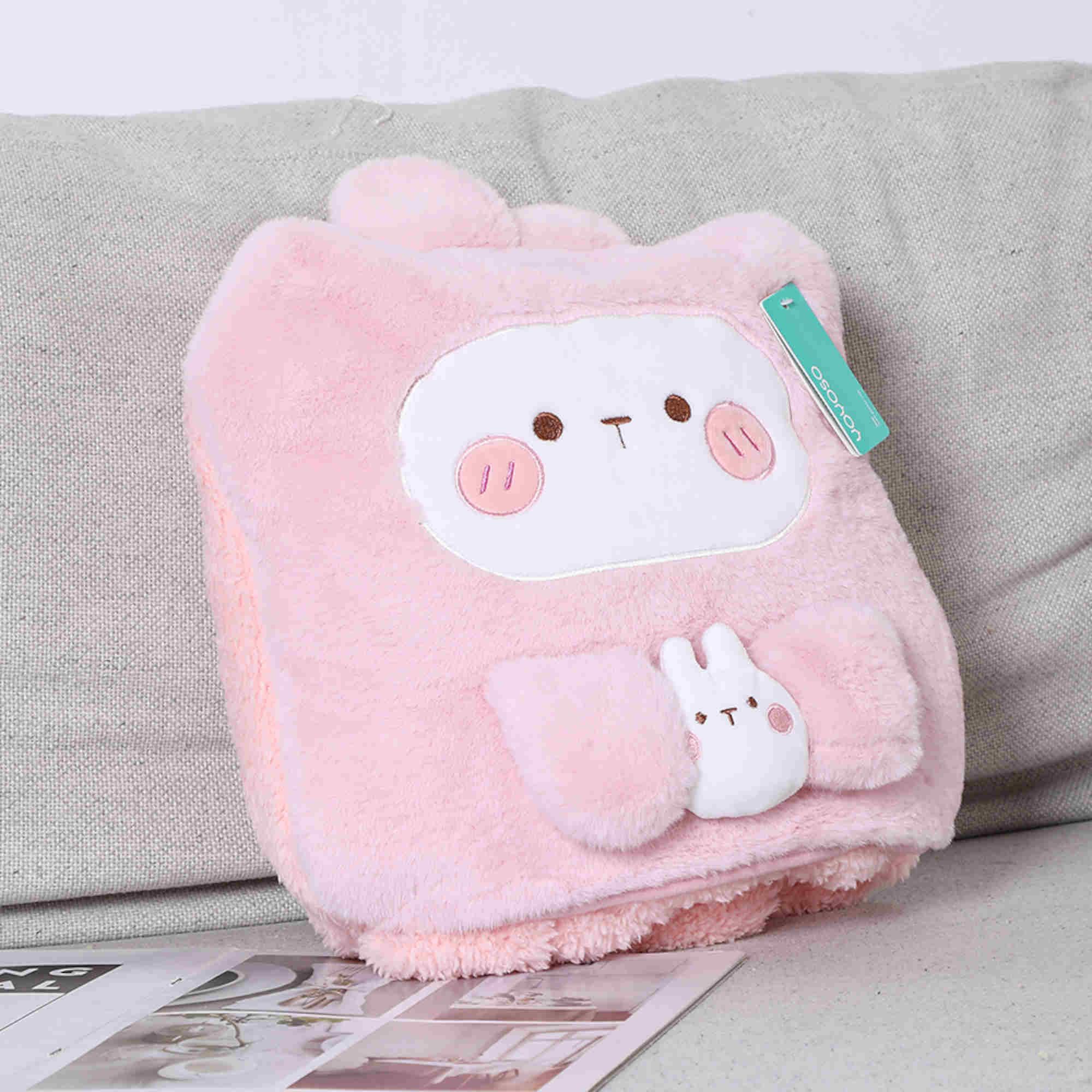 Hug Series 2-In-1 Pillow Blanket - Bunny - YOYOSO BANGLADESH
